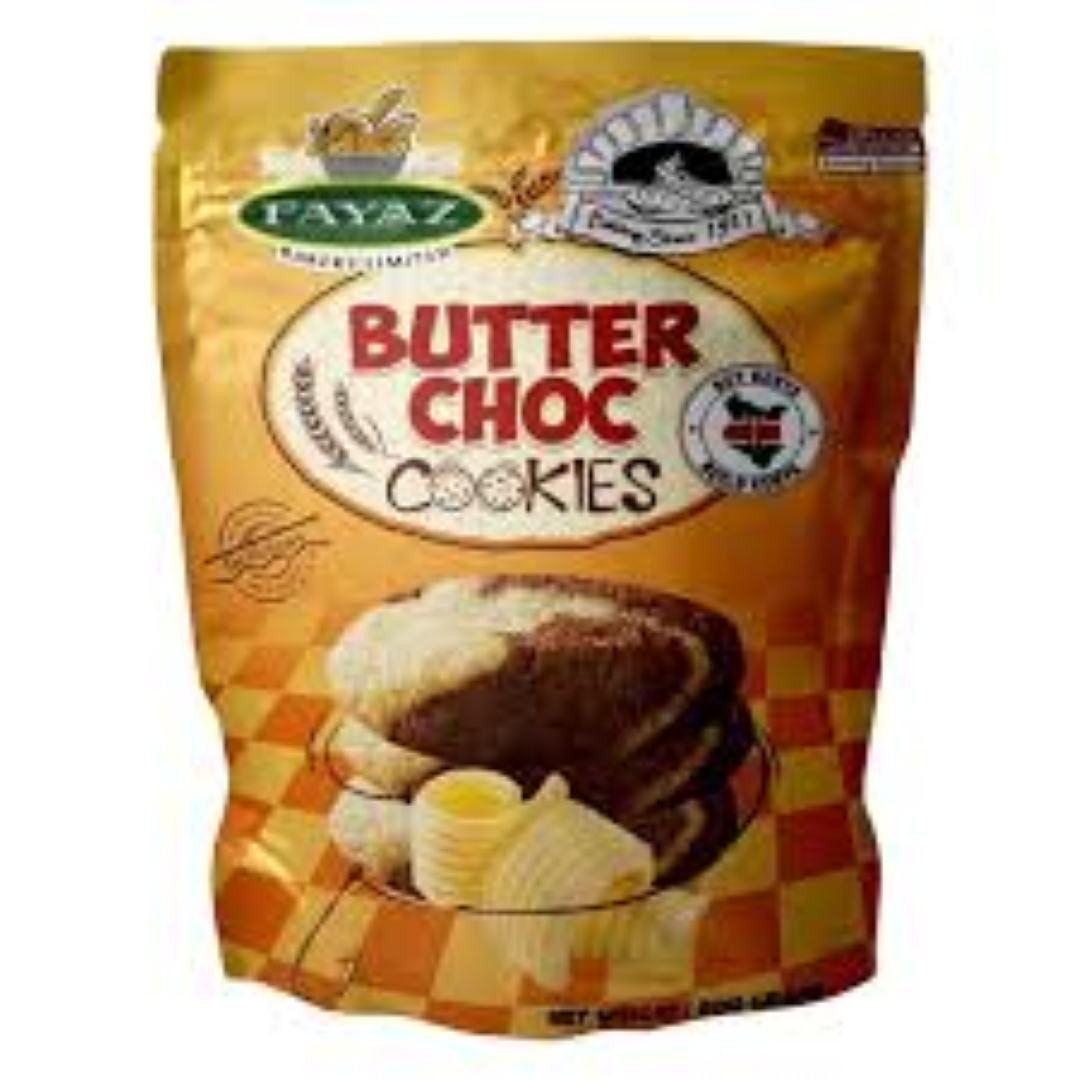 FAYAZ BUTTER CHOC COOKIES 200G